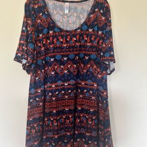 Tribal Print Women's Top
